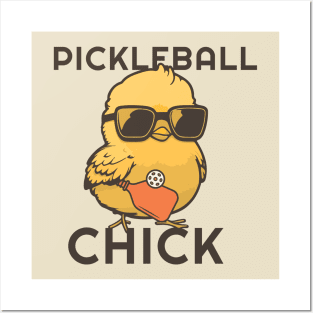 pickleball chick - cool chick Posters and Art